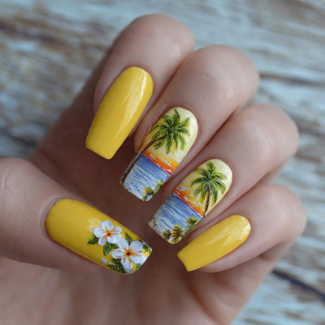 Easy Summer Nails