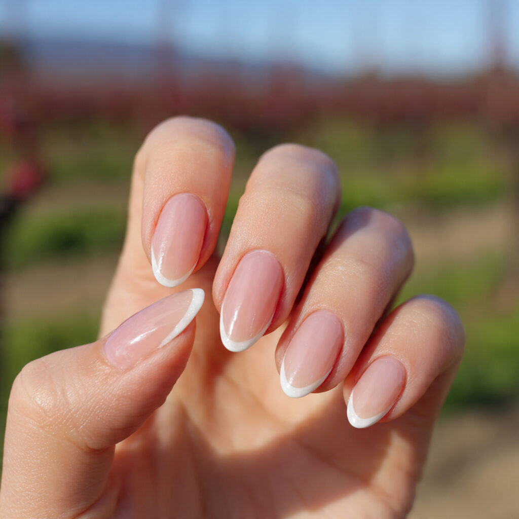 Nail Inspo French: 12 Dreamy French Tip Nail Ideas You’ll Want to Save Immediately 1 attractive milky white almond french tips with out