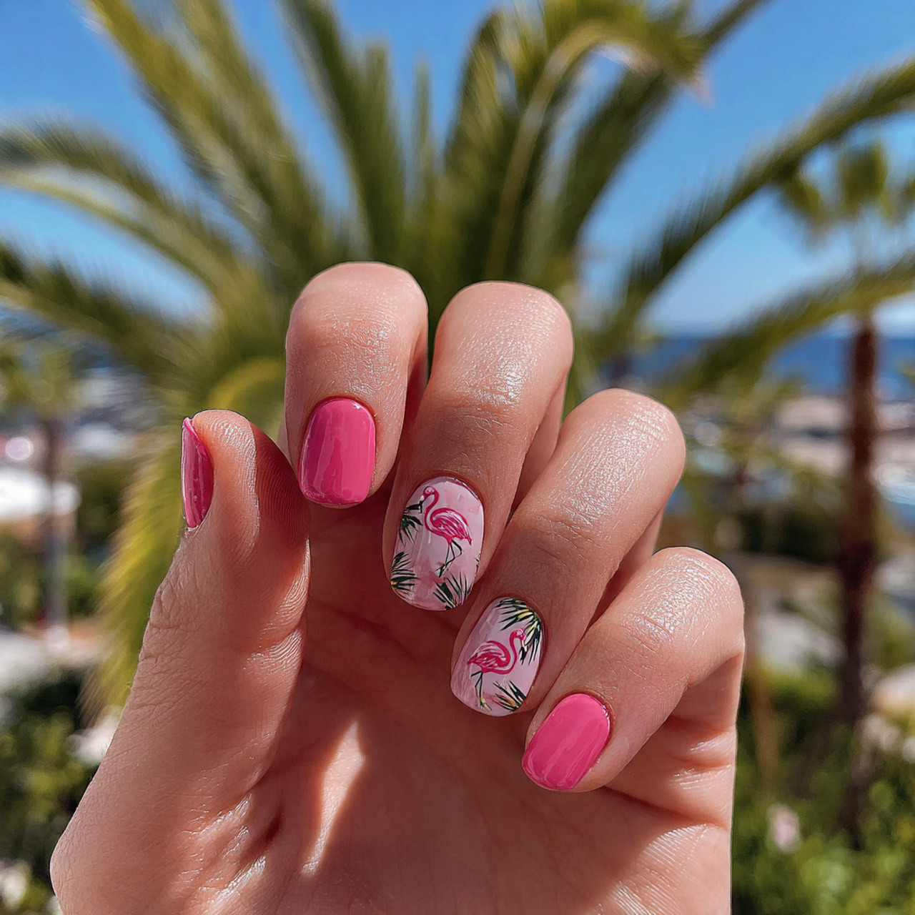 Pink Nails Design