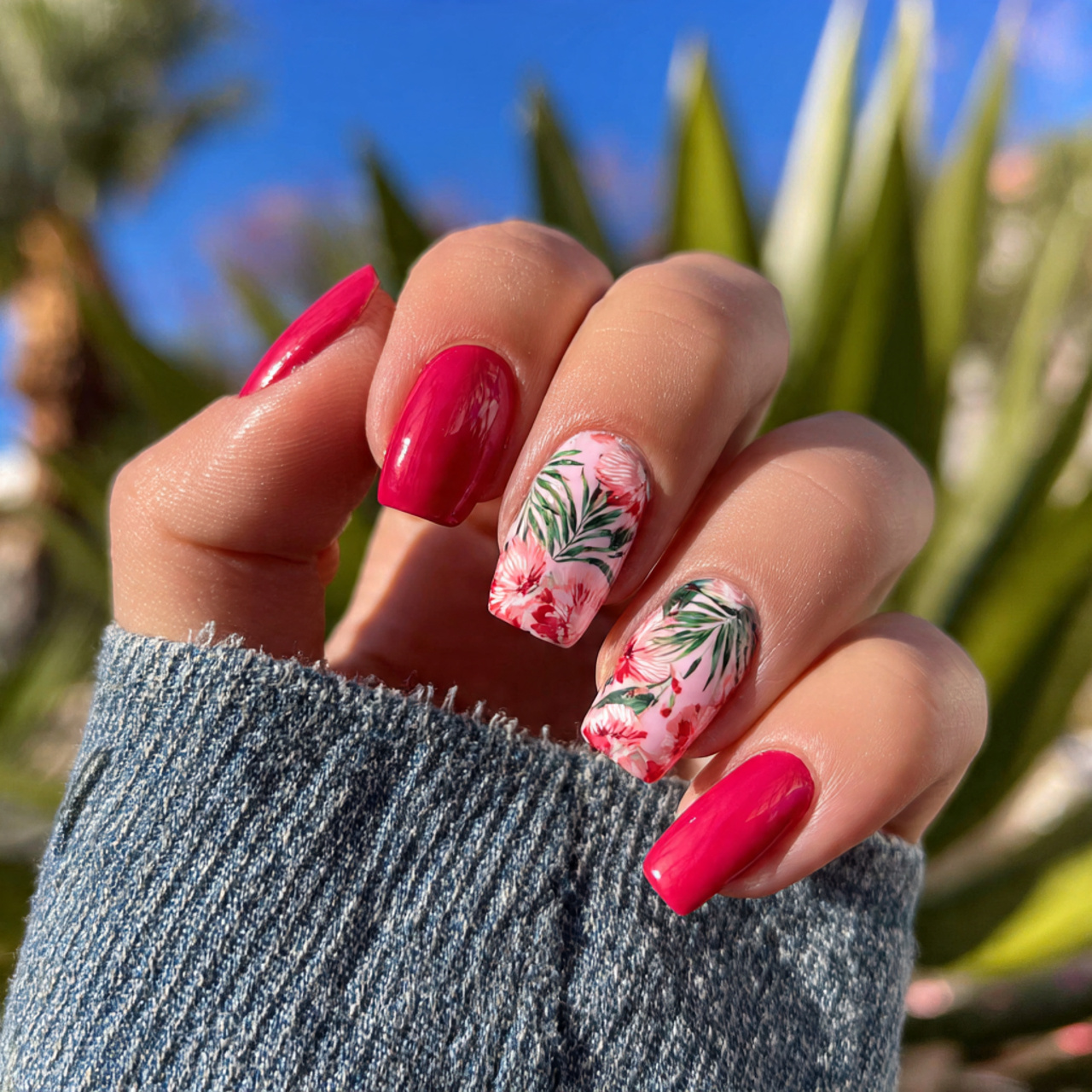 Short Ballerina Nails