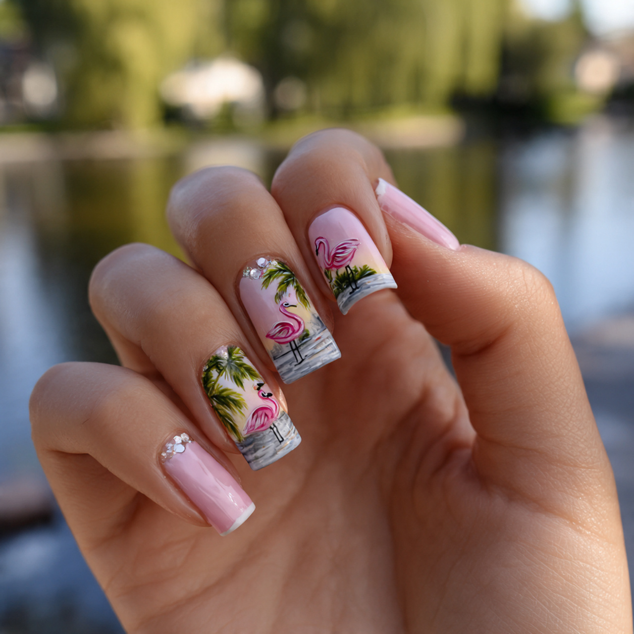 Short Duck Nails