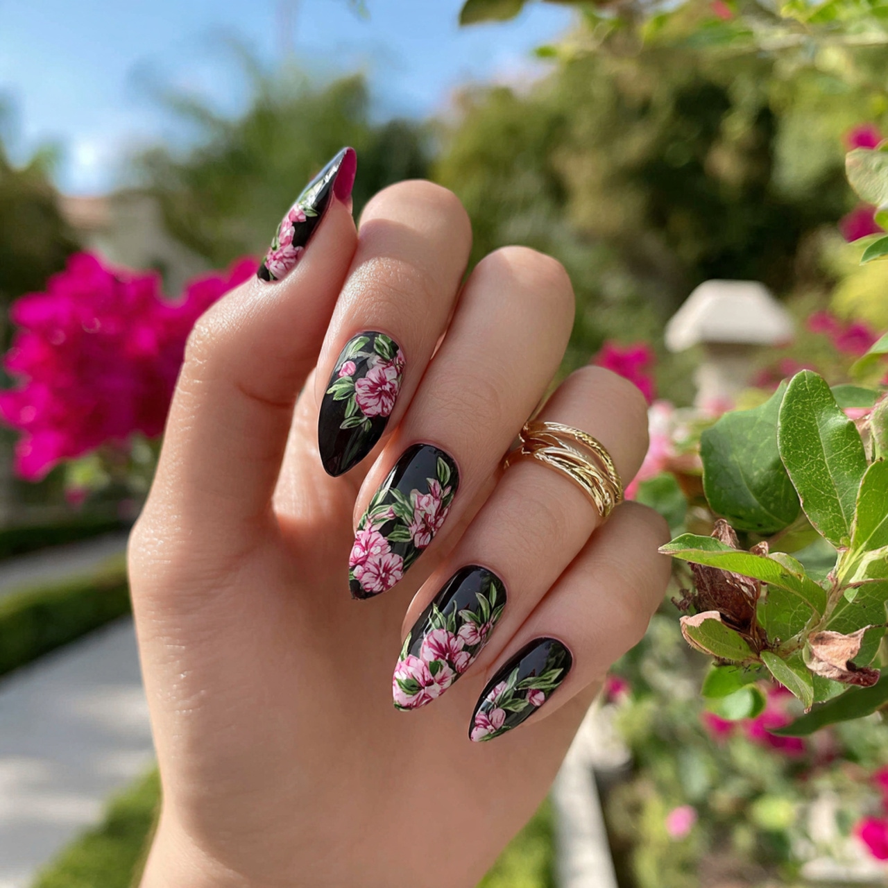 Short Stiletto Nails