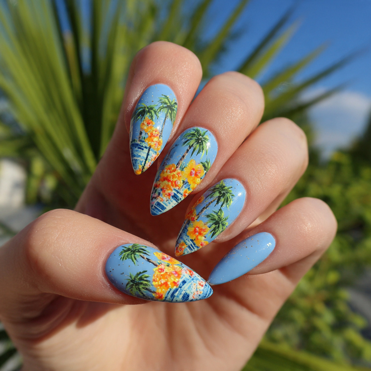 Stiletto Nails Short