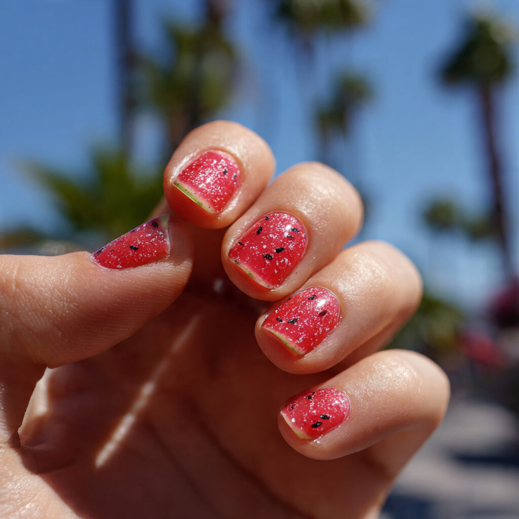 attractive watermelon jelly with minimal seeds nai