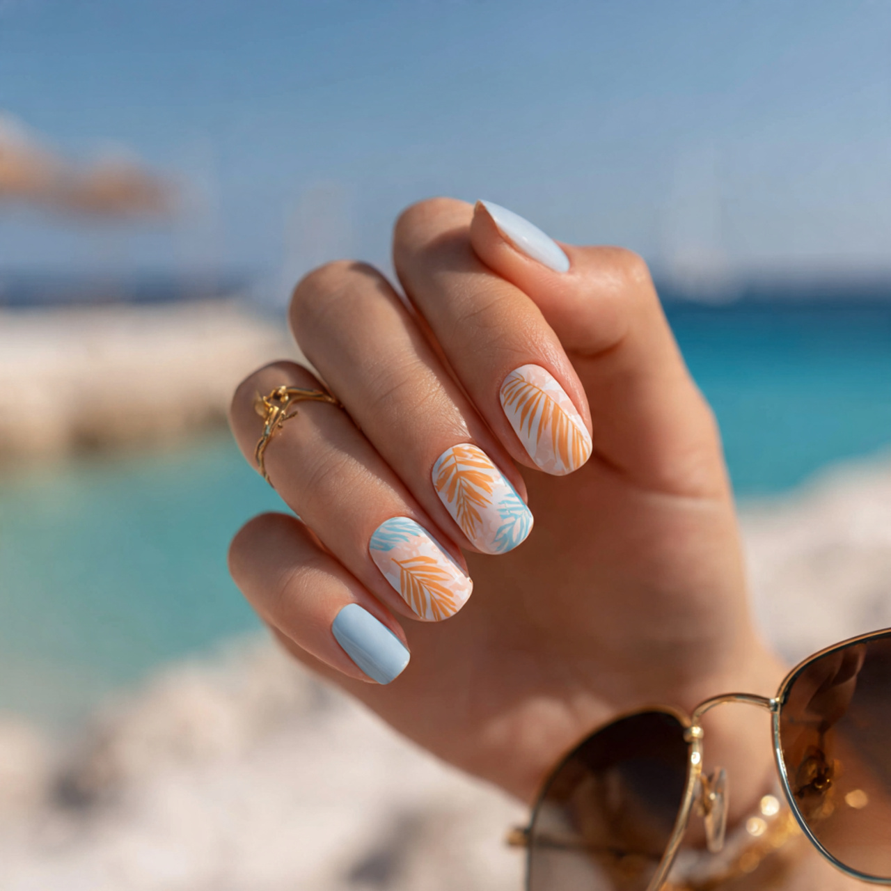 Trending Summer Nails Short