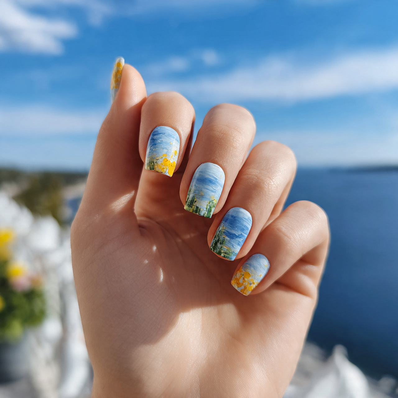 Summer Nails Square