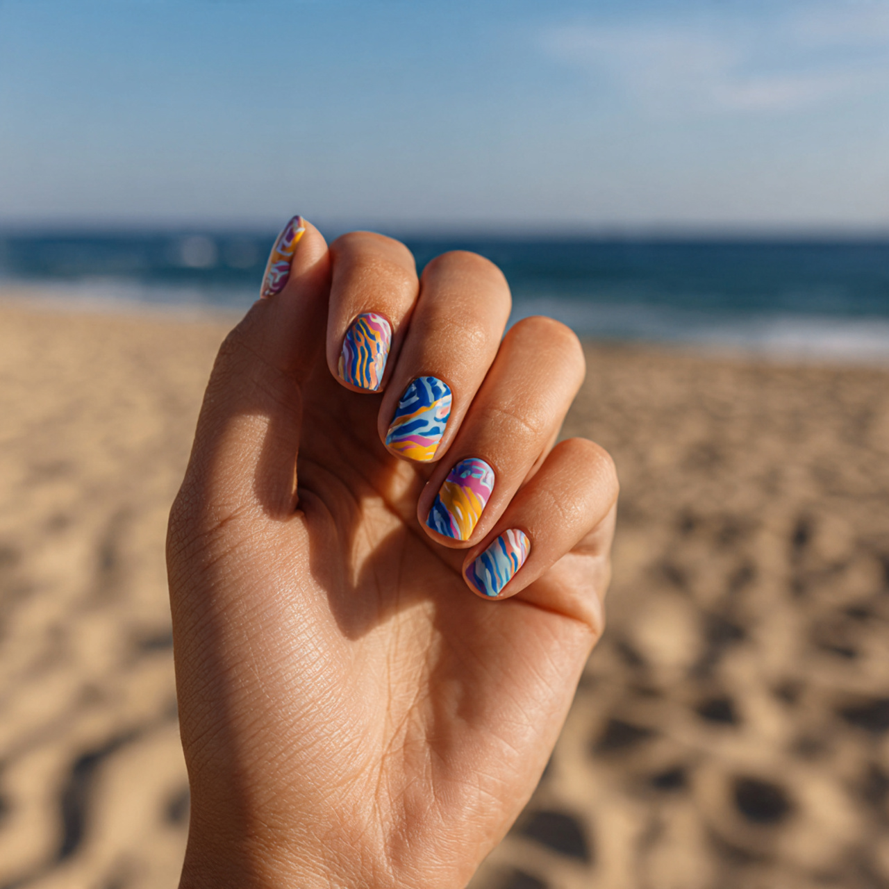 Summer Nails Beach
