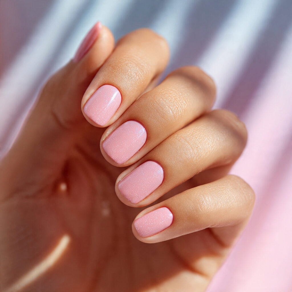 close up of one hand with attractive strawberry mi 2
