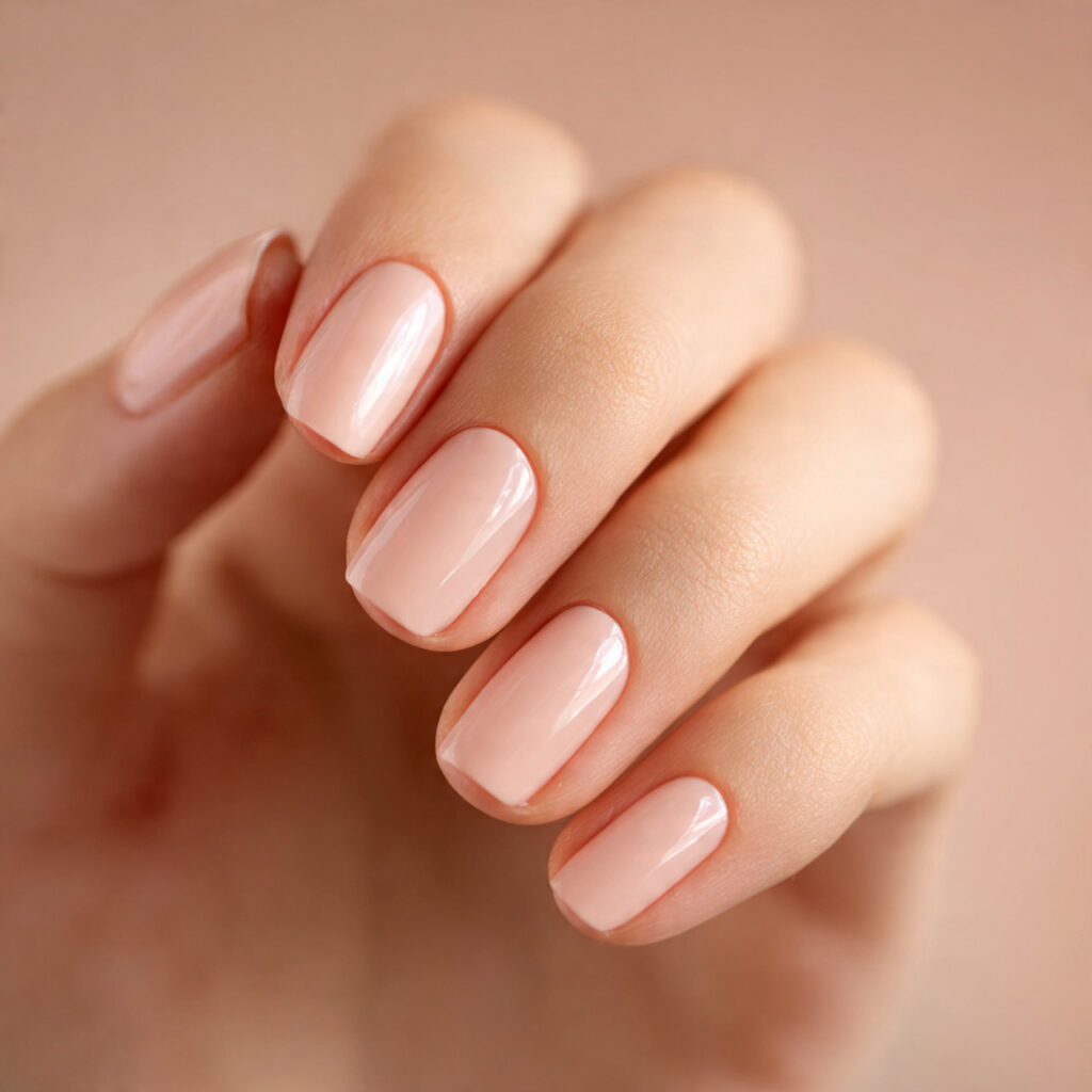 Summer Nails Basic: Soft, Minimal & Beautiful Ideas You’ll Want to Copy 11 one hand with attractive creamy beige classic nail