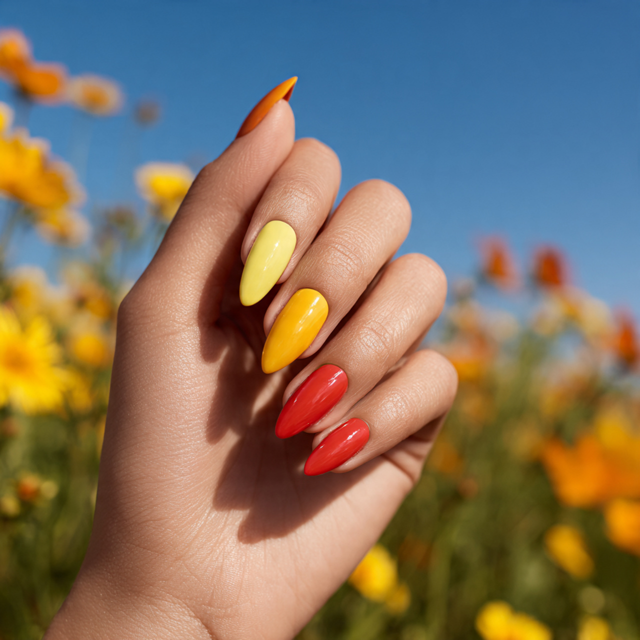 Summer Nails Stiletto