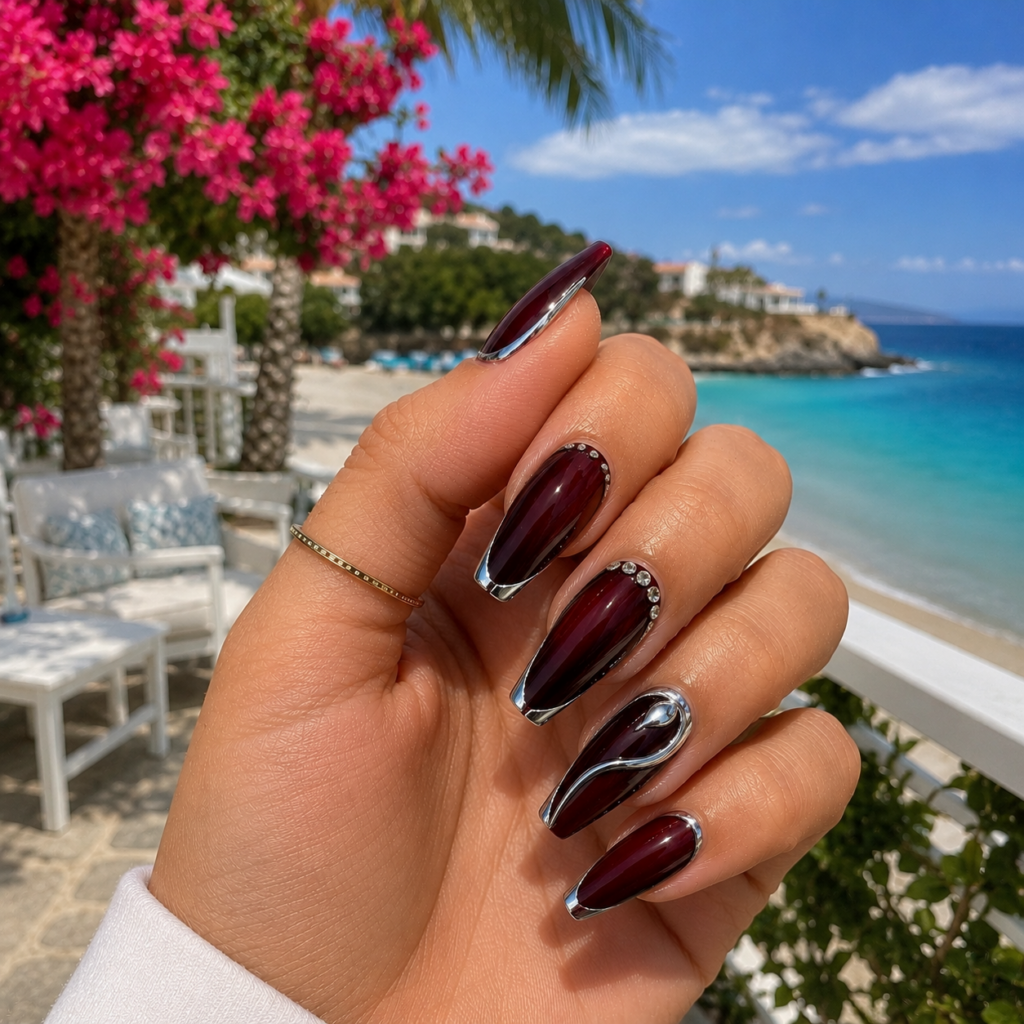 Red Silver Nails: Bold Glam Meets Icy Shine 8 ChatGPT Image May 9 2026 04 05 12 PM