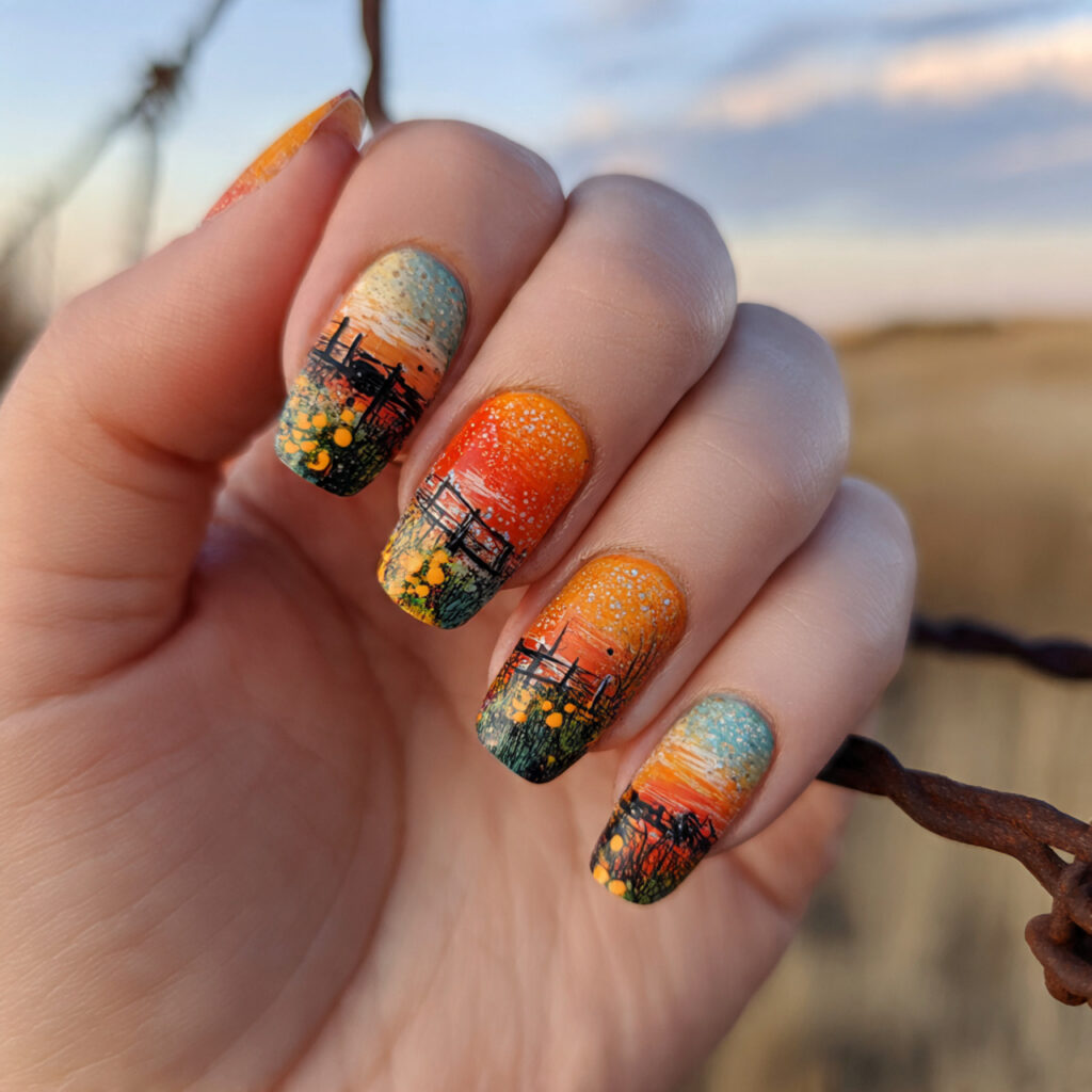 Coffin Nails Short: 14 Cute & Trendy Designs You’ll Want to Try 12 attractive abstract color coffin short nails with