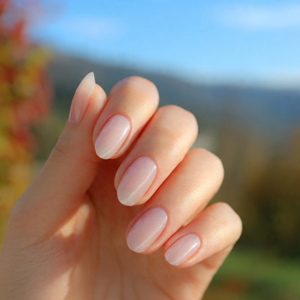 Nail Inspo Plain: Soft, Minimal Looks That Feel Effortlessly Chic 4 attractive clear gloss natural plain nails with ou