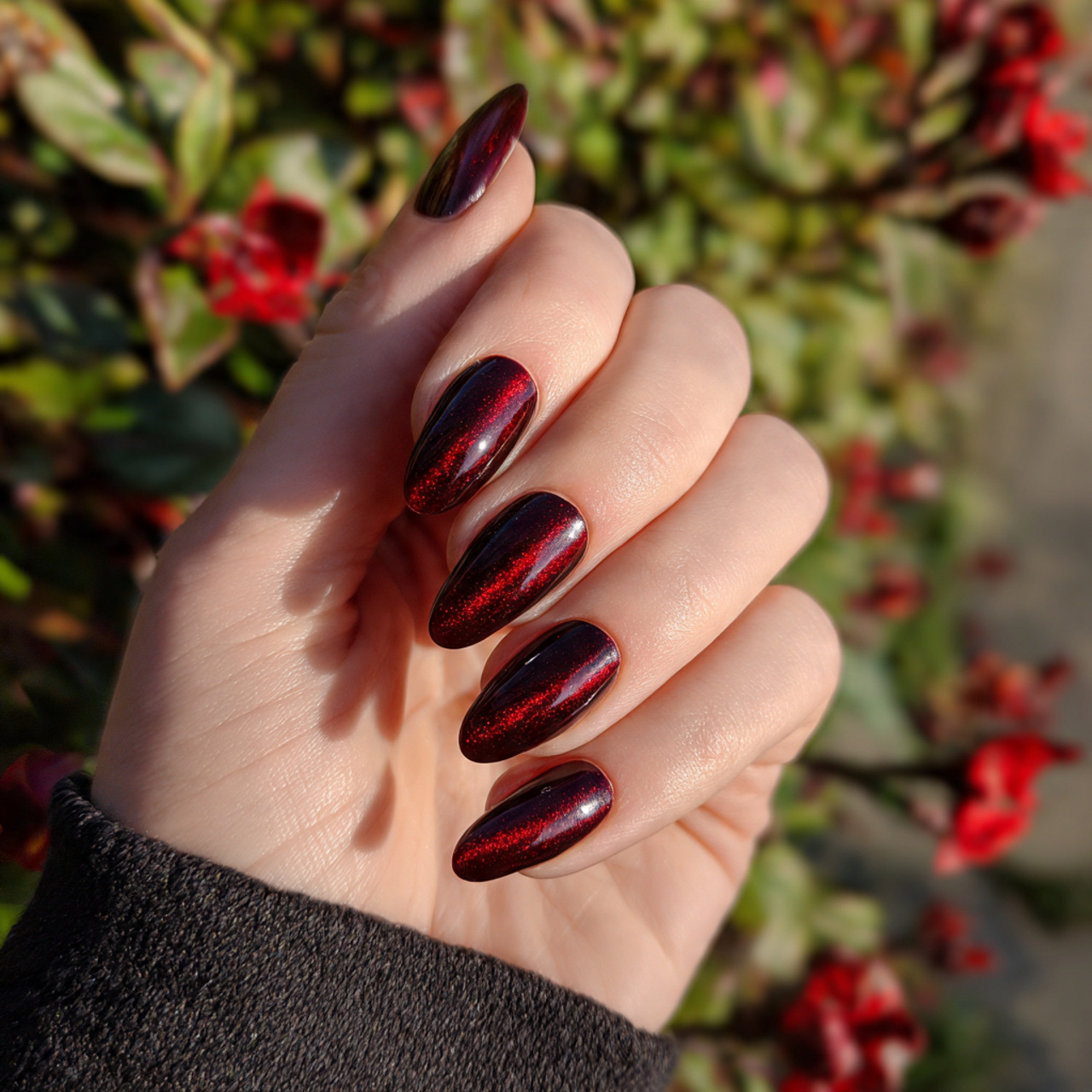 nail inspo cat eye