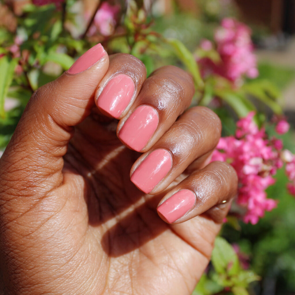 Pink Nude Nails: 12 Soft, Elegant & Effortlessly Addictive 4 attractive rosy for deep skin tone nails swith out