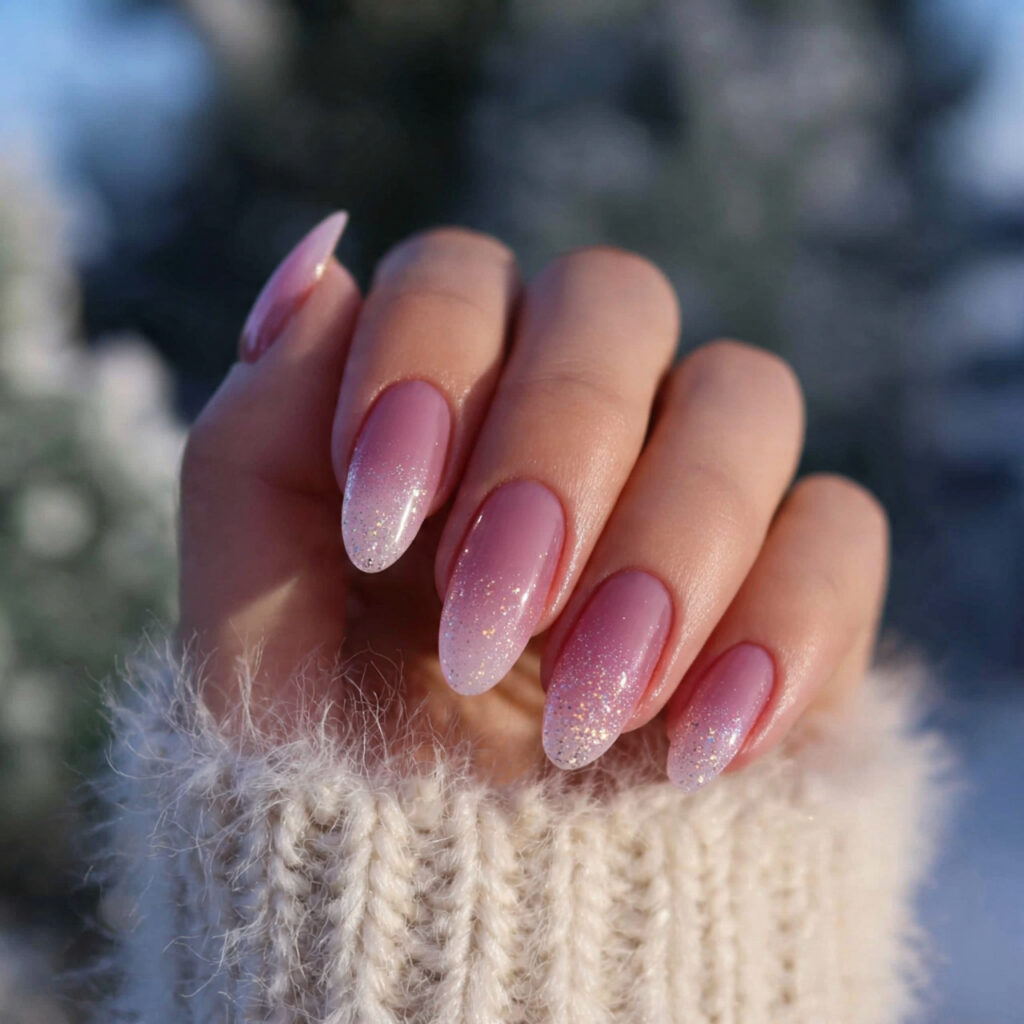 Nail Inspo January: Cozy, Fresh Nail Ideas to Start the Year Beautifully 8 attractive soft ombre winter fade nails with outdo