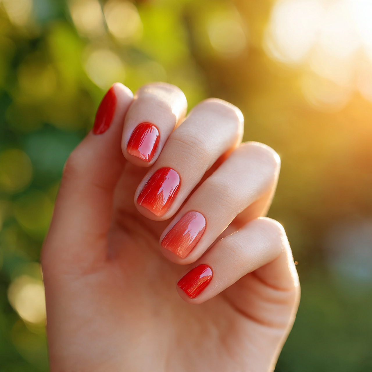 Red Short Nails: The Chic, Bold, and Effortless Trend You’ll Want to Copy 18 red short nails