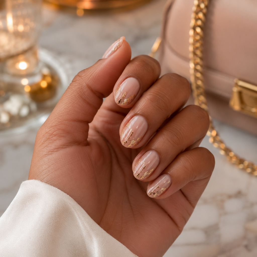 Nail Inspo Aesthetic: 14 Dreamy & Trendy Looks You’ll Want to Save 6 gold nail