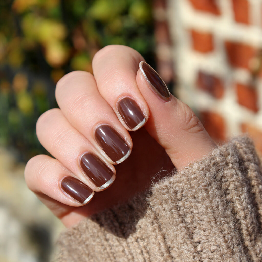 Brown Short Nails: Cozy, Chic Looks You’ll Want on Repeat 7 image 1049420071589862