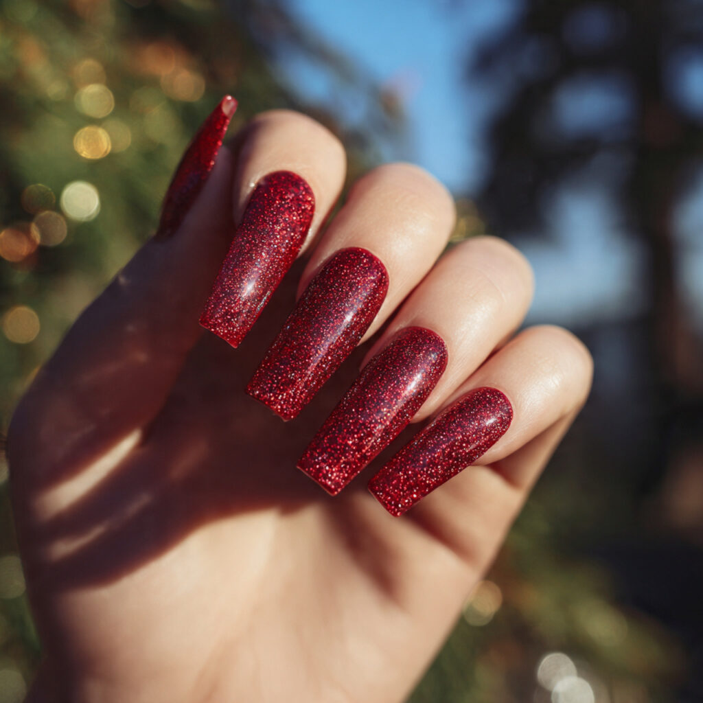 Acrylic Nails Red: The Bold, Timeless Look You’ll Never Get Over 13 image 1083590674839468