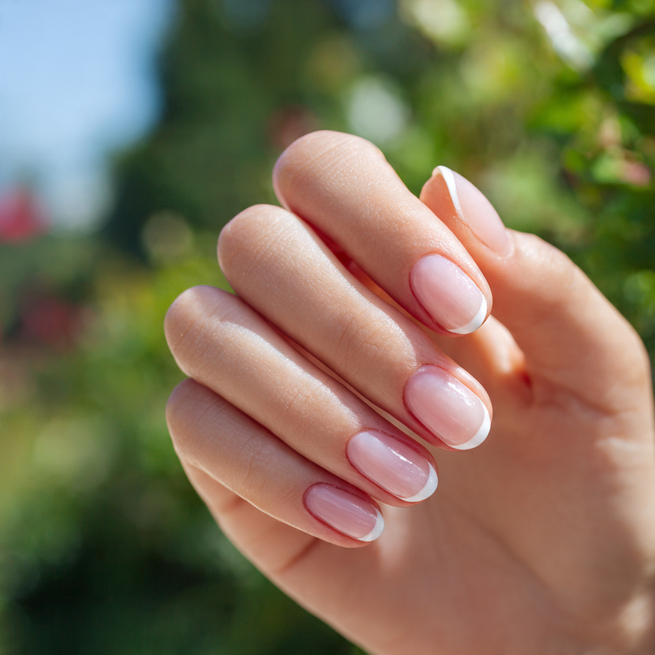 Short Nails French Tip