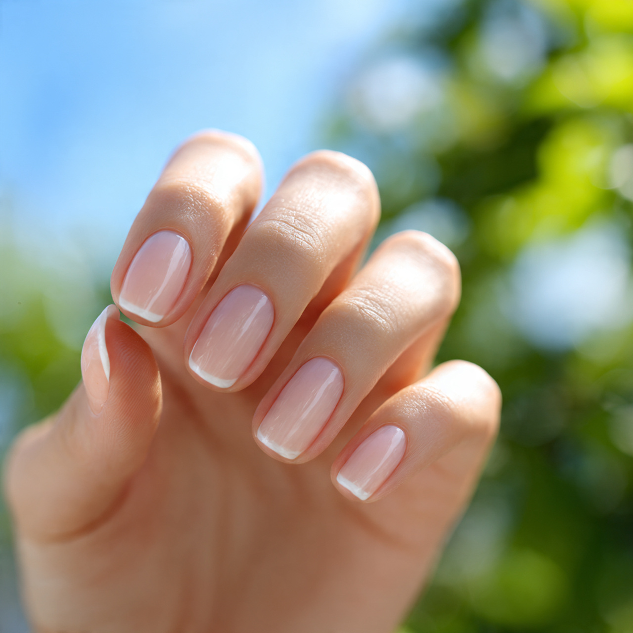Short Squoval Nails