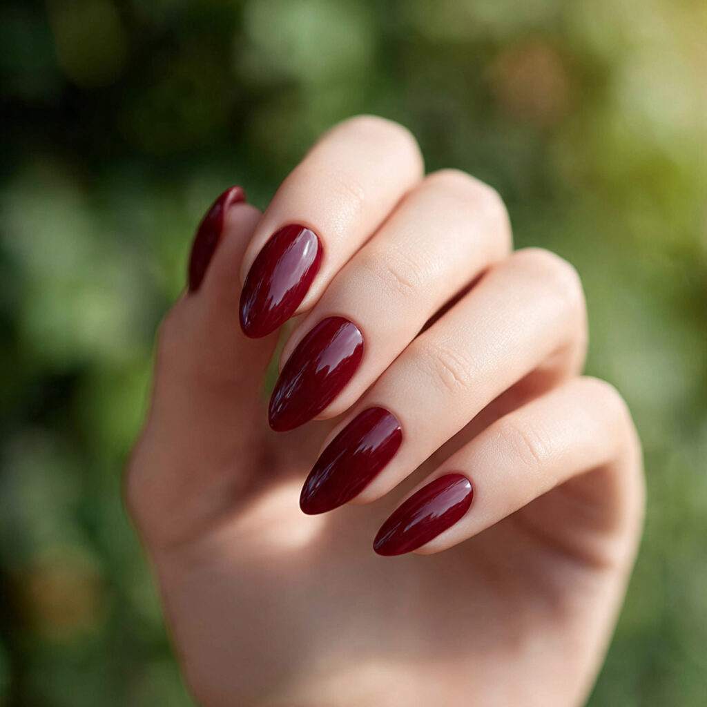 Short Nails Red: The Bold, Timeless Look That Always Wins 12 photorealistic close up of one hand with attractiv 2 1